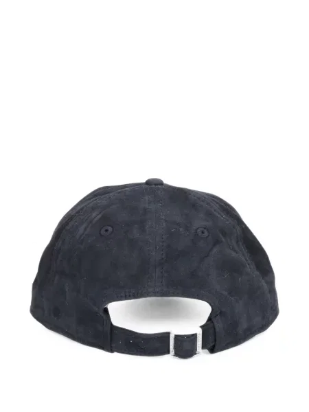 Șapcă New Era Cap din piele de căprioară albastru