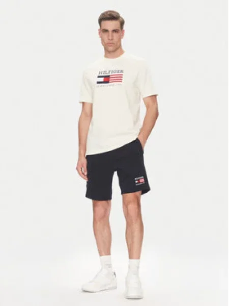 Tričko Tommy Hilfiger červené