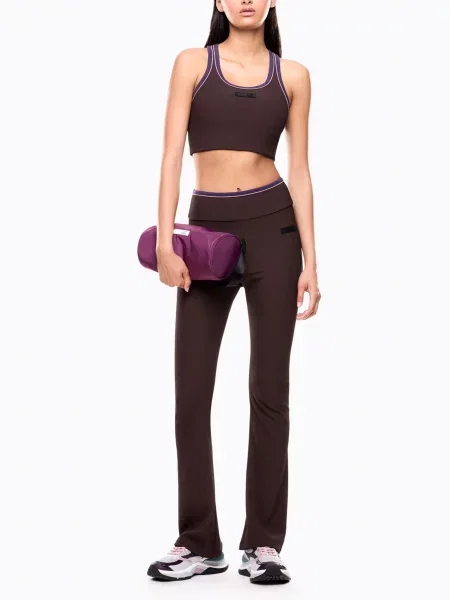 Легінси поліамід/еластан коричневий