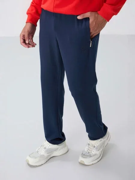 Tommy Life Sportske hlače Jogginghose mornarsko plava