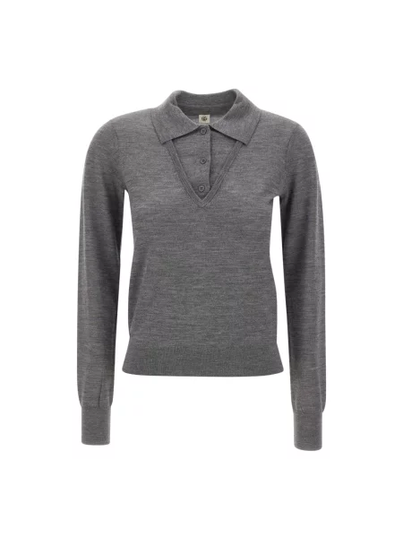 Sweter The Garment wełniany szary
