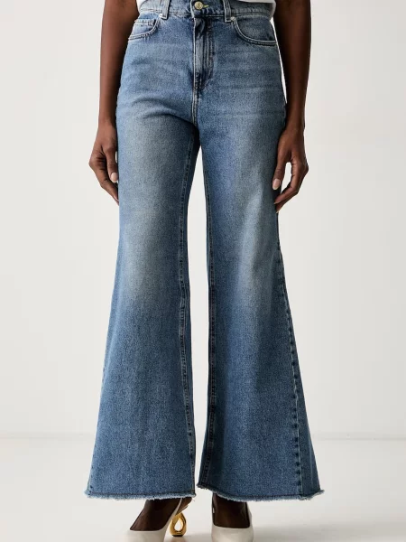 IBlues blugi wide leg pentru femei IBLLOUISE albastru
