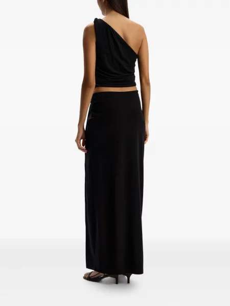 Maksi spódnica maxi 12 Storeez drapowana czarna