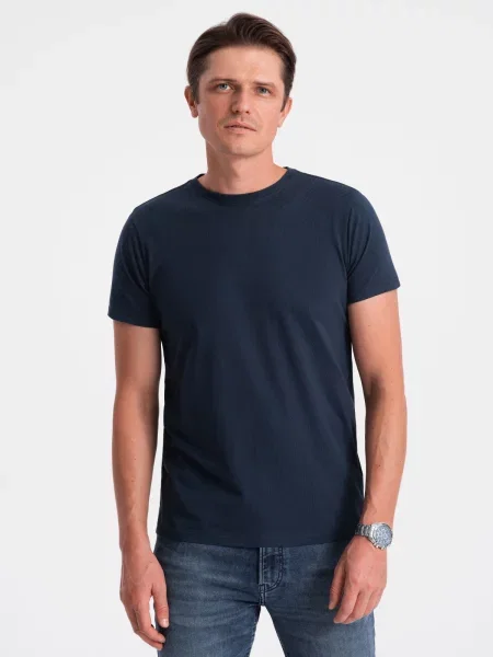 Tricou Ombre clasic albastru