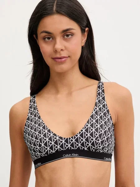 Calvin Klein plavková podprsenka černá