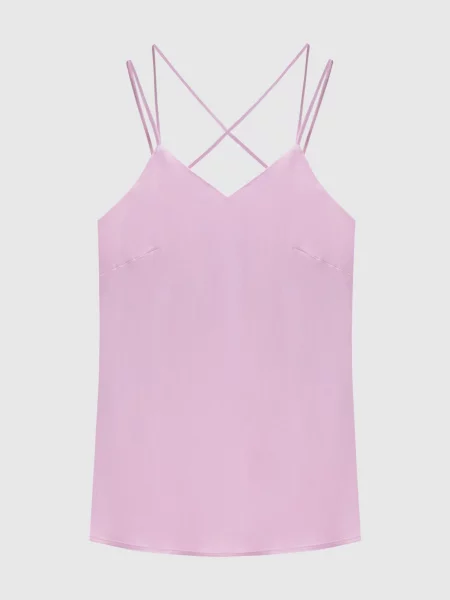 Топ з логотипом Twinset рожевий