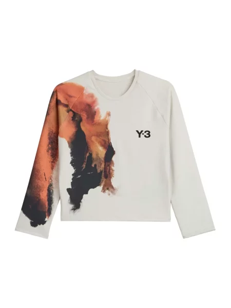 Top Adidas o krotszym kroju do tenisa beżowy