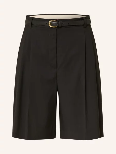Max Mara Studio Šortky Adorno černá