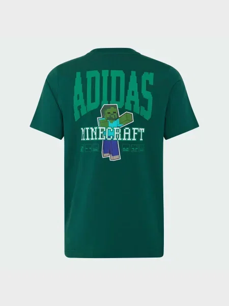 Детская футболка Adidas зеленая