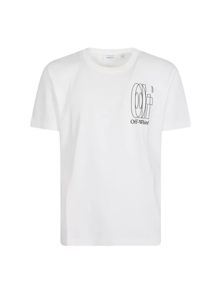 Koszulka Off-white z logo biała