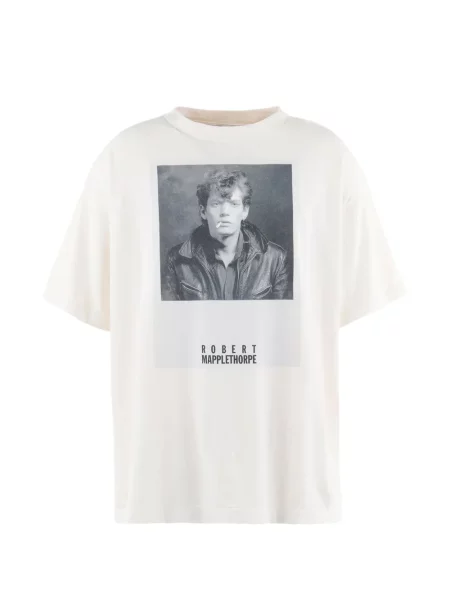Tricou Saint Mxxxxxx cu imagine alb