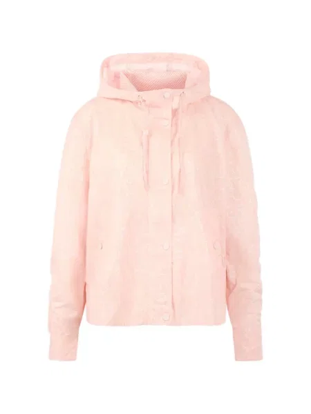 Bunda Marccain s kapucí růžová