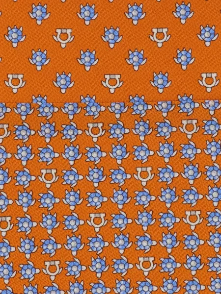Kravata Ferragamo oranžová