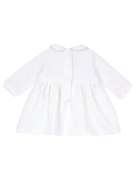 Детское платье мини Chicco белое