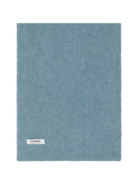 Fular Le Bonnet tricotate albastru