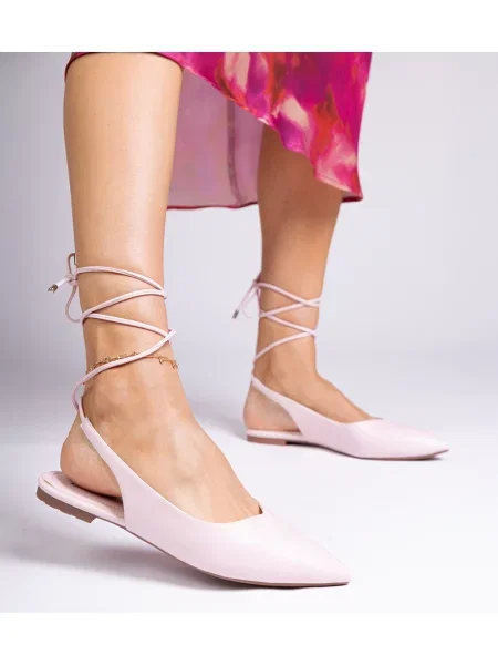 Usnjene salonarji D/ceo brez pet roza