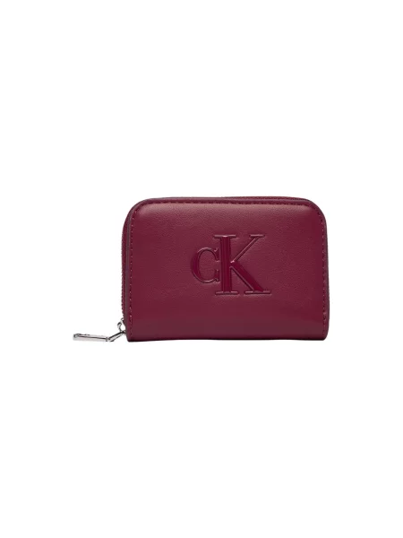 Denarnica Calvin Klein iz umetnega usnja rdeča