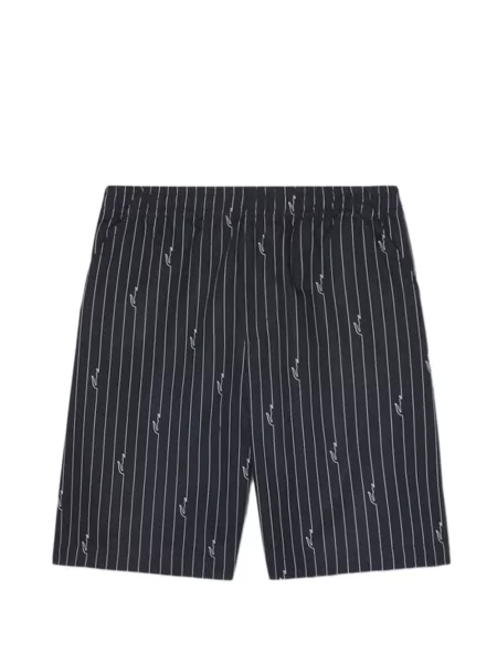 Pantaloni scurți Lacoste cu imagine albastru