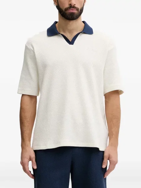 Gulerat tricou polo Guess tricotate