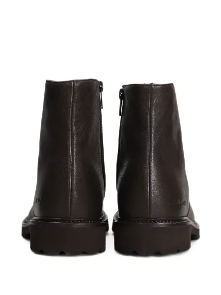 Botine Common Projects din piele maro