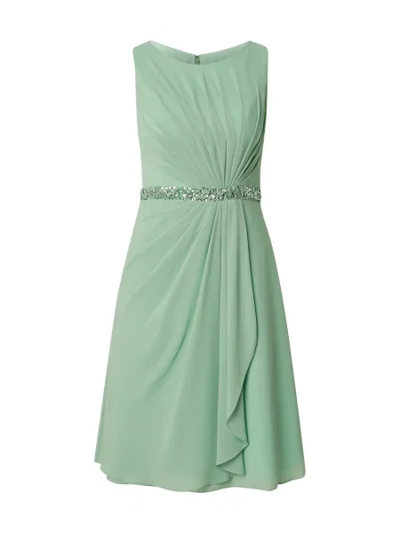 Mascara Rochie de cocktail pastel / transparent verde