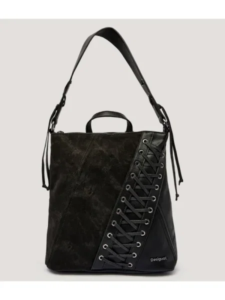 Desigual Geantă Patch Tango P negru