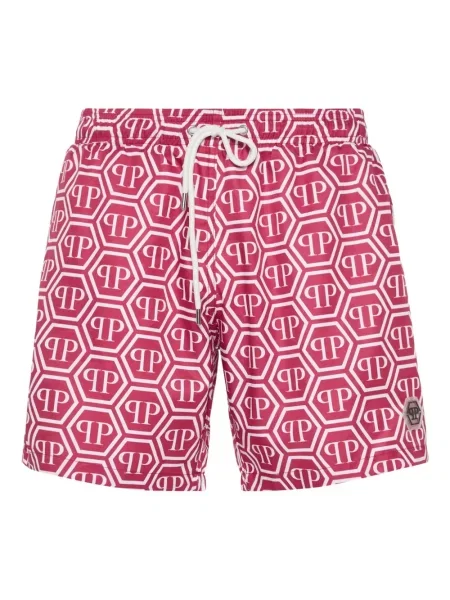 Slip de baie Philipp Plein roșu