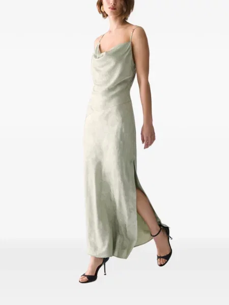Lung rochie Liu Jo din jacard verde