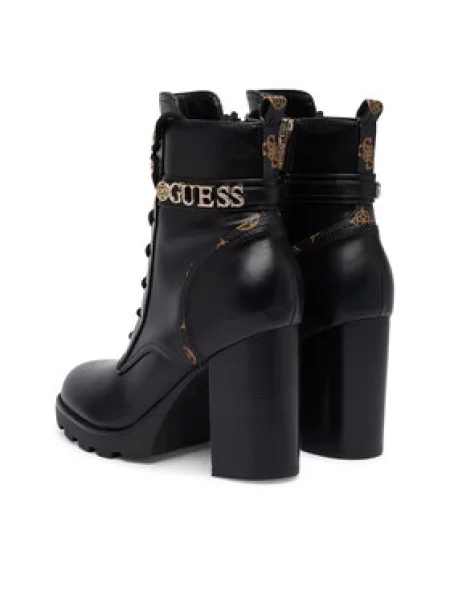 Členková obuv Guess FLFNEE čierna