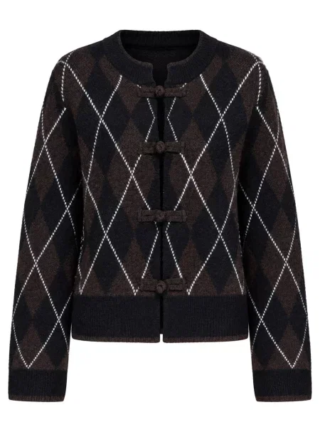 Ombre Kardiganas juoda