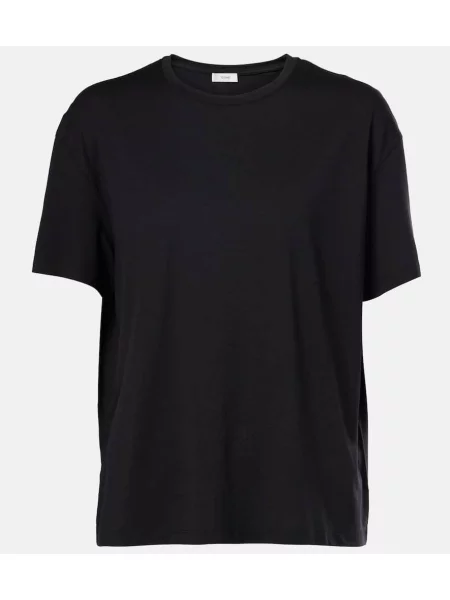 Tricou Toteme din jerseu clasic negru