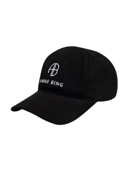 Czapka z daszkiem Anine Bing czarna