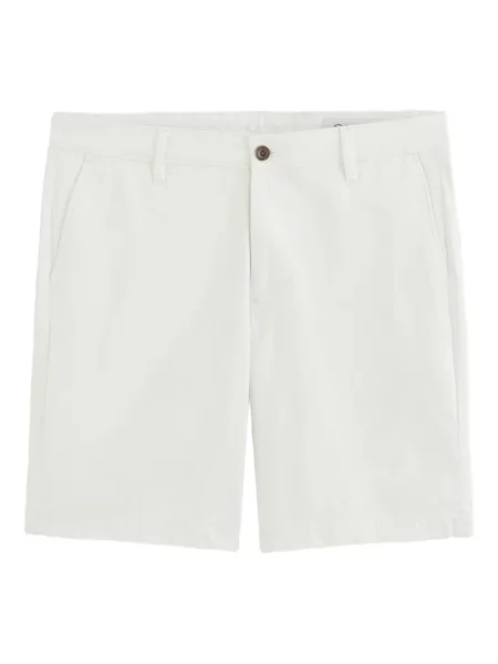 Pantaloni scurți din denim Ag Jeans alb