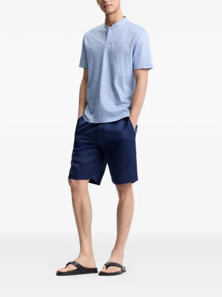 Tricou polo Shanghai Tang albastru