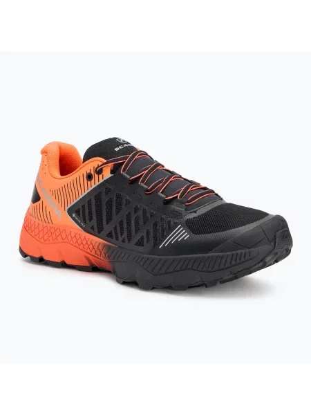 Olcsóbban. Férfi futócipő SCARPA Spin Ultra GTX narancssárga fluo/fekete. Méret: EU fekete