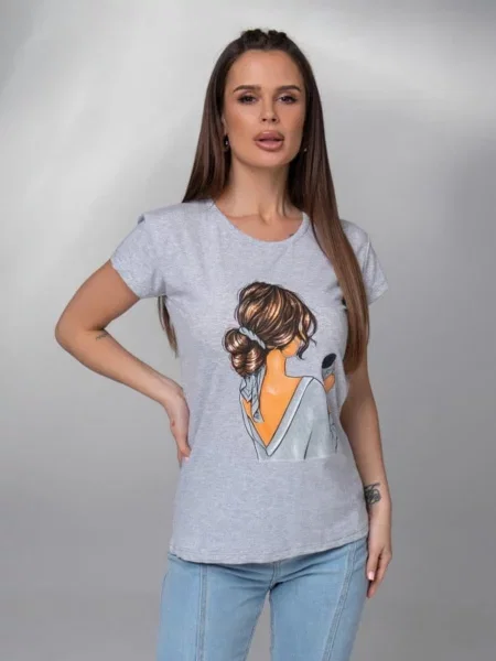 ISSA Plus Футболка сірий