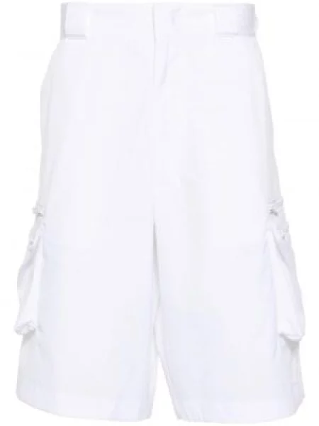 Kratke hlače kargo Prada bijela