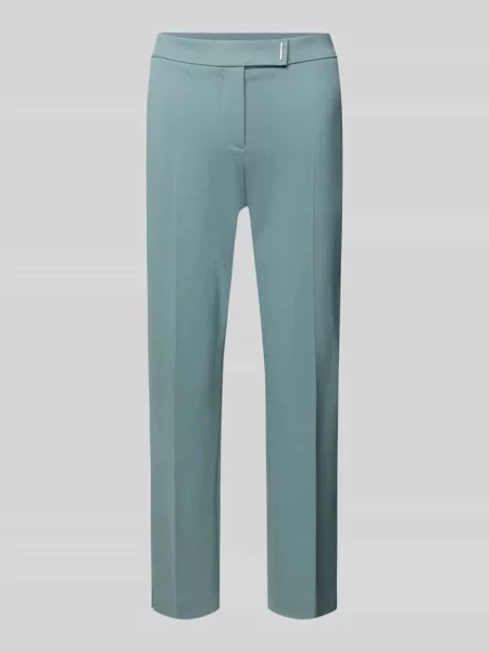 Spodnie o dł. o kroju slim fit z mieszanki model ‘TAPRIA-CROP’ Boss