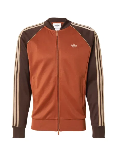 ADIDAS ORIGINALS Hanorac nisipiu / ciocolatiu / pueblo maro