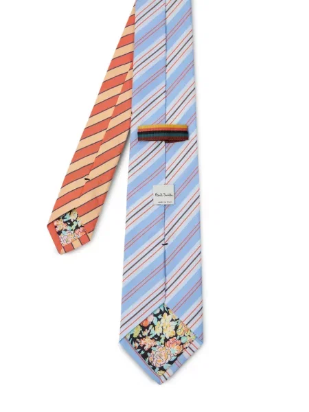 Cravată Paul Smith cu dungi albastru