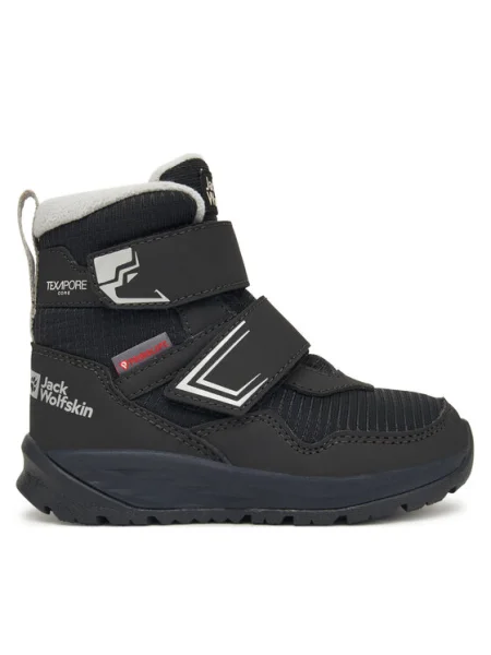 Jack Wolfskin Snehule Polar Bear B Texapore Mid VC K čierna