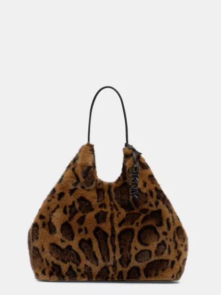 DKNY geantă shopper pentru femei PAULA maro