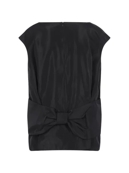 Top Simone Rocha cu funde negru