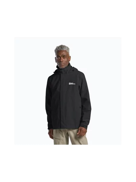 Дощовик Jack Wolfskin Trailtime 2L чорний