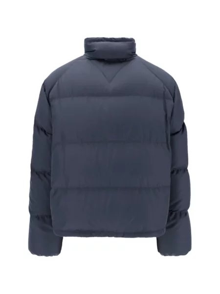 Scurt geacă cu puf Moncler albastru