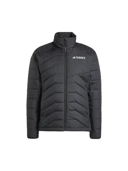 Syntetický sako Adidas čierna