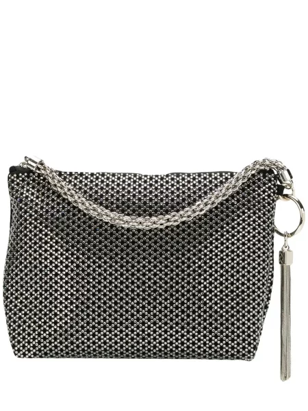 Geantă plic Jimmy Choo negru