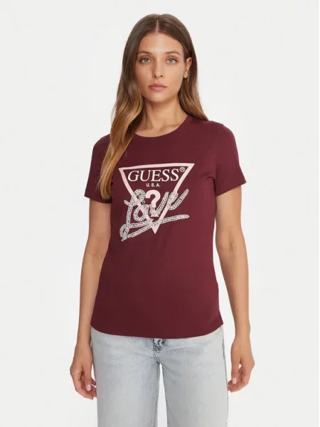 Guess Marškinėliai raudona