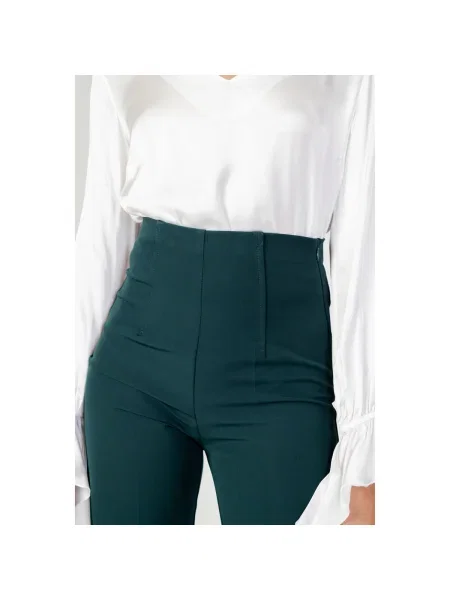 Pantaloni Sandro Ferrone alb