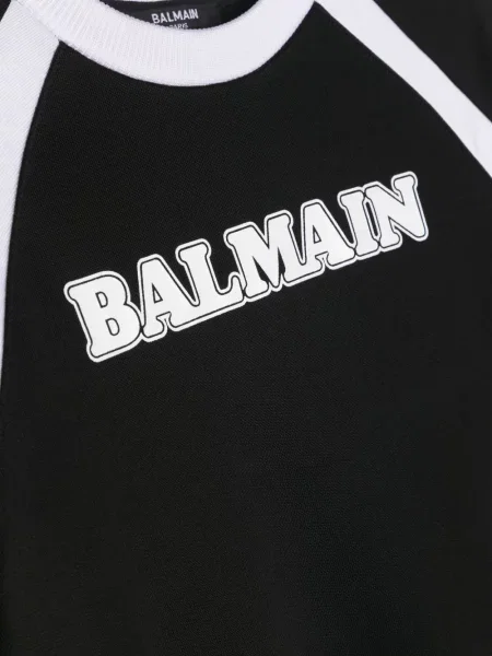 Bluza dziecięca Balmain czarna